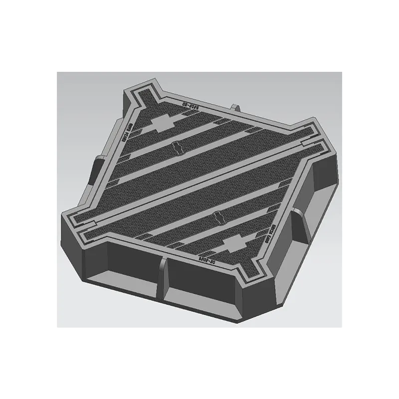 Сферический чугун квадратная крышка скважины7