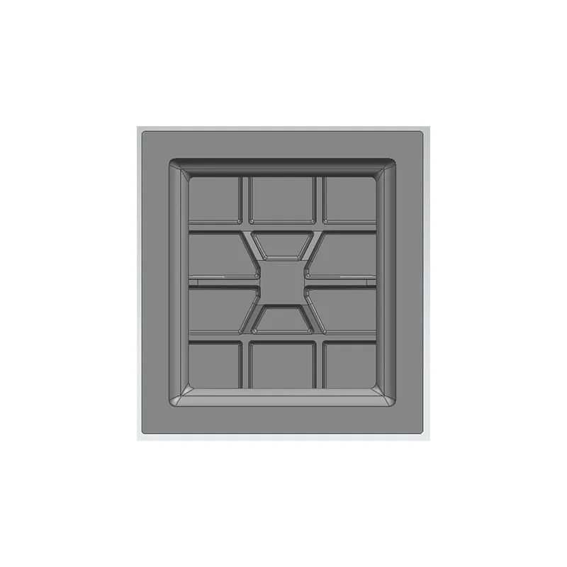 Сферический чугун квадратная крышка скважины9