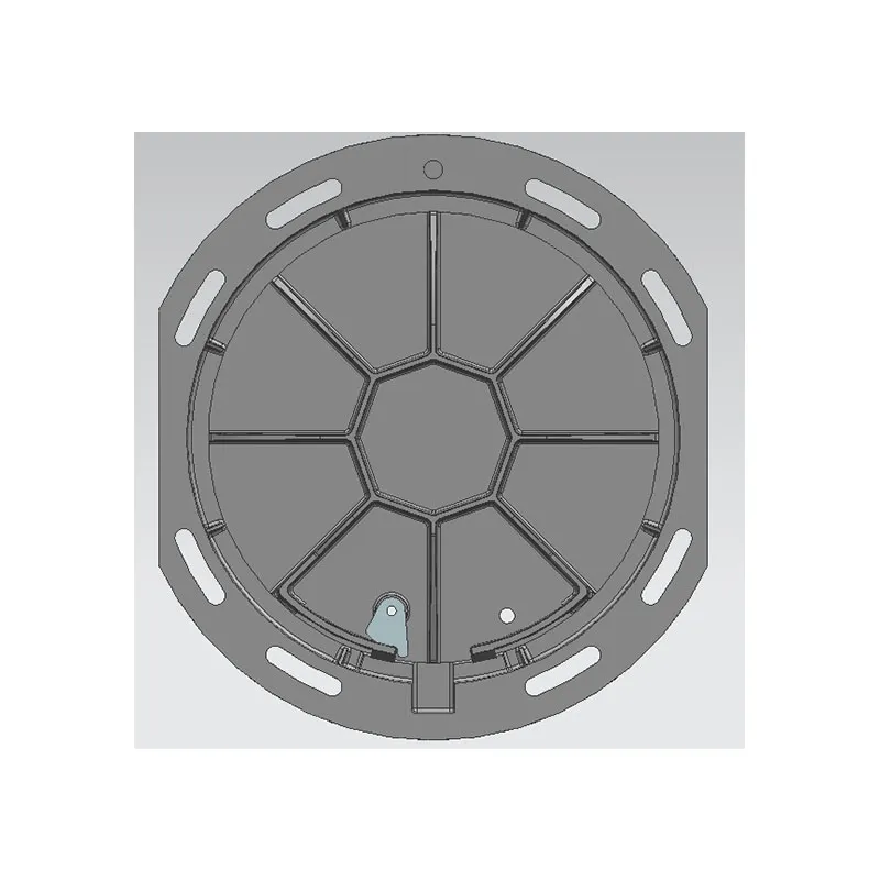 Шариковый чугун круглая крышка скважины1