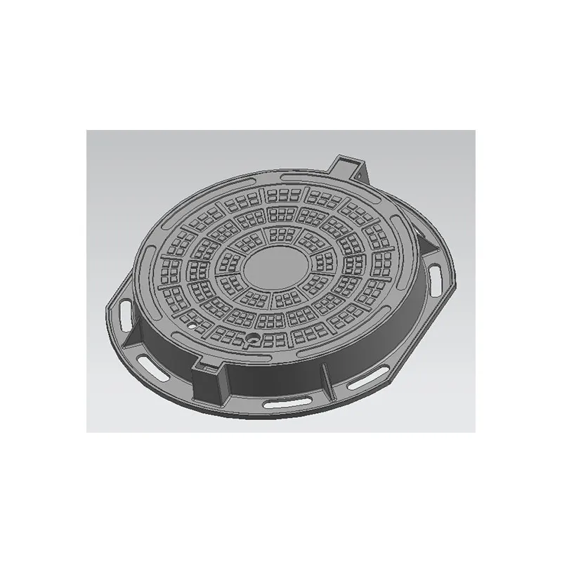 Шариковый чугун круглая крышка скважины1