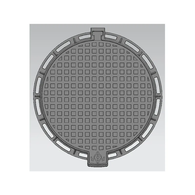 Шариковый чугун круглая крышка скважины2