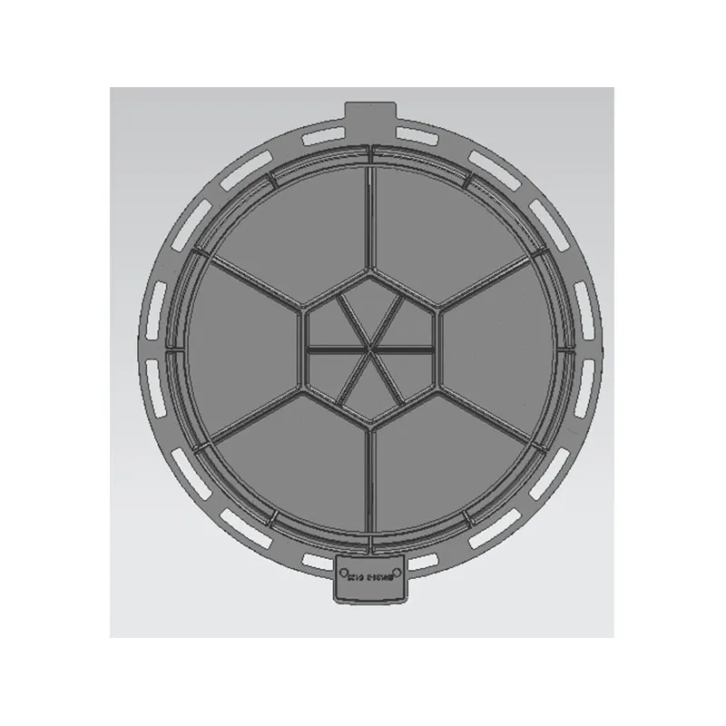 Шариковый чугун круглая крышка скважины2