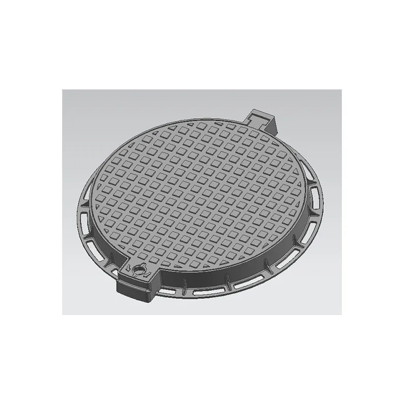 Шариковый чугун круглая крышка скважины2