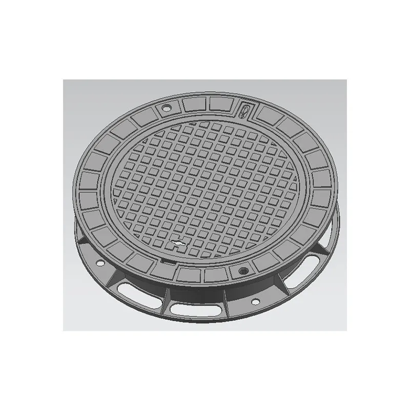 Шариковый чугун круглая крышка скважины4