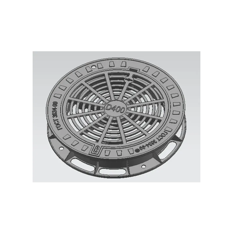 Шариковый чугун круглый колодец1