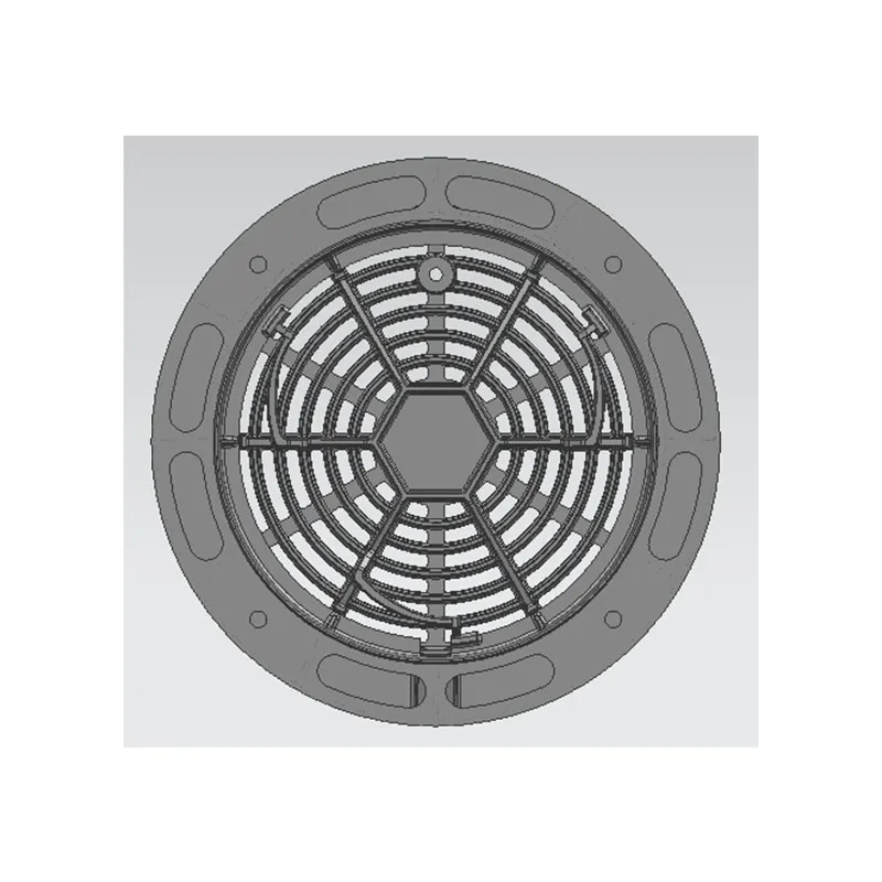 Шариковый чугун круглый колодец1