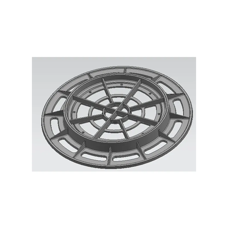 Шариковый чугун круглый колодец2