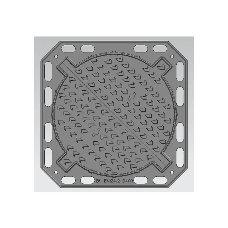 Шариковый чугун наружная квадрат внутренняя круглая крышка скважины2