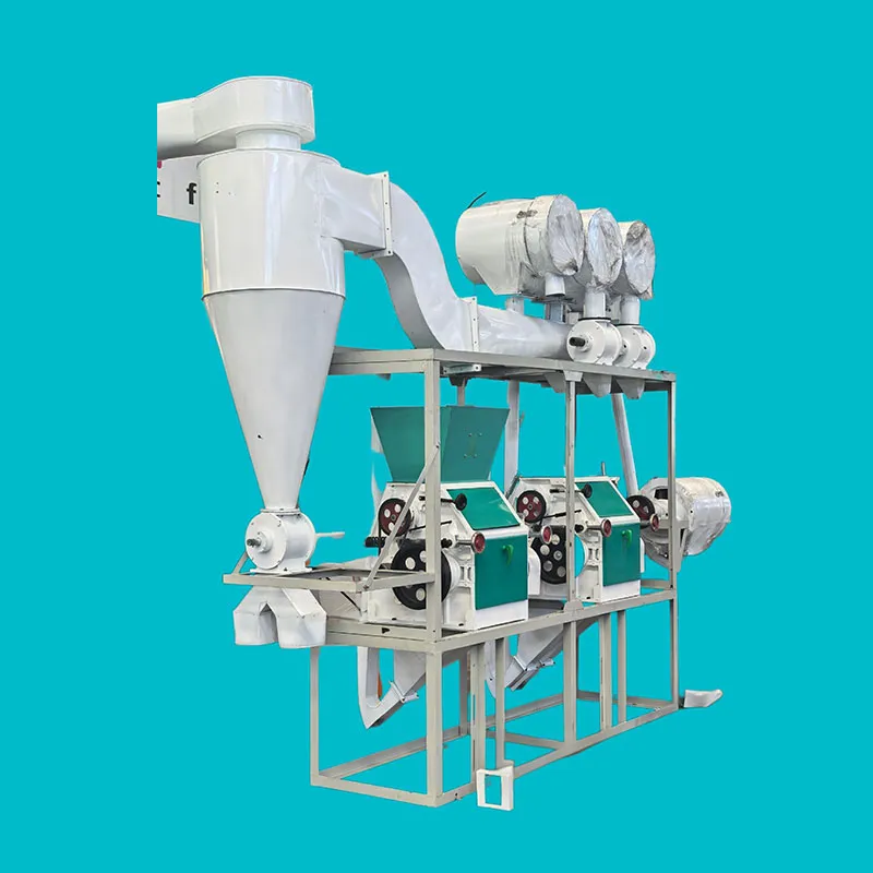 Полностью автоматическая мукомольная мельница с пневматическим управлением