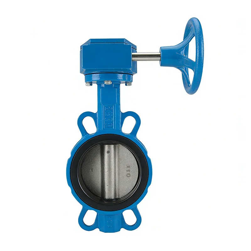 Дисковый затвор с ручным маховиком