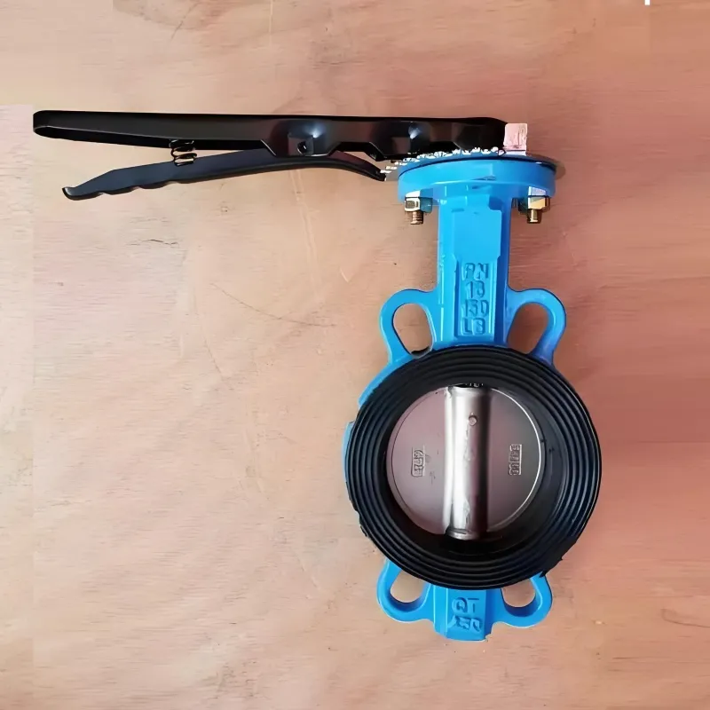 Дисковый затвор с рычажным управлением, межфланцевый