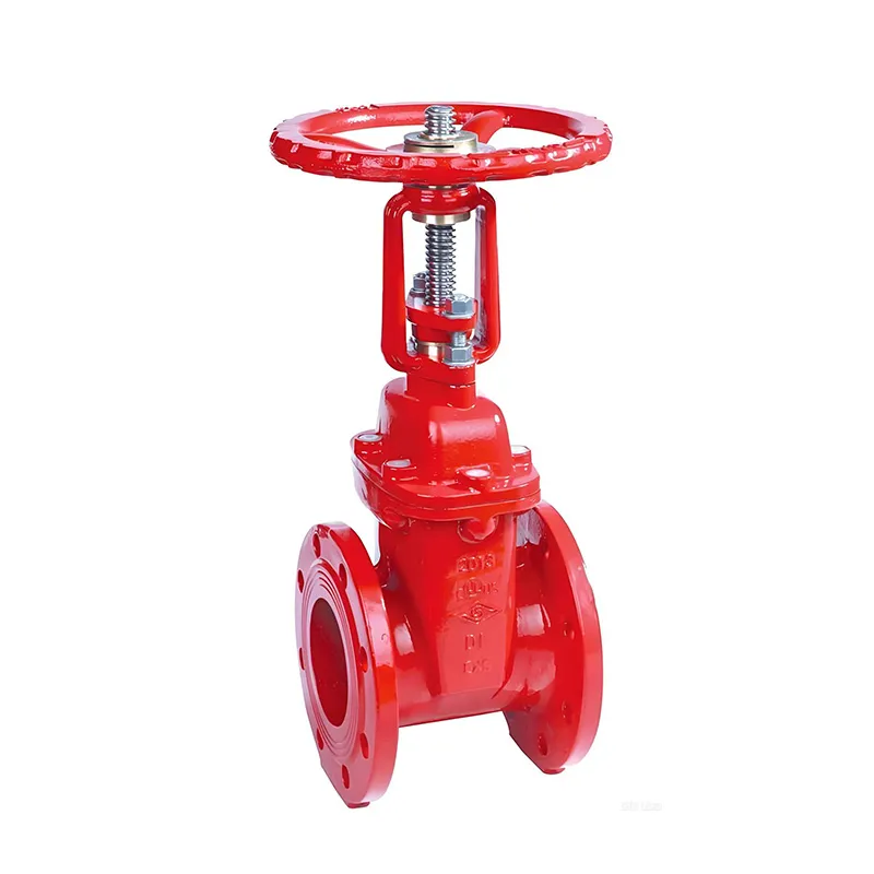 Затвор с выдвижным шпинделем и пружинным механизмом