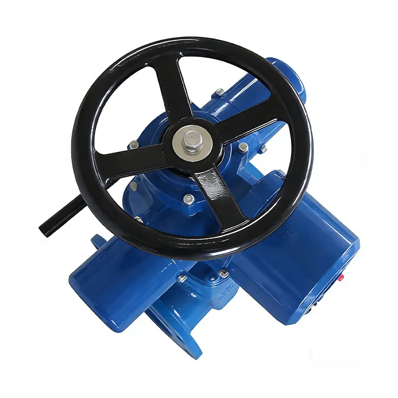 Затвор с электроприводом и мягким уплотнением