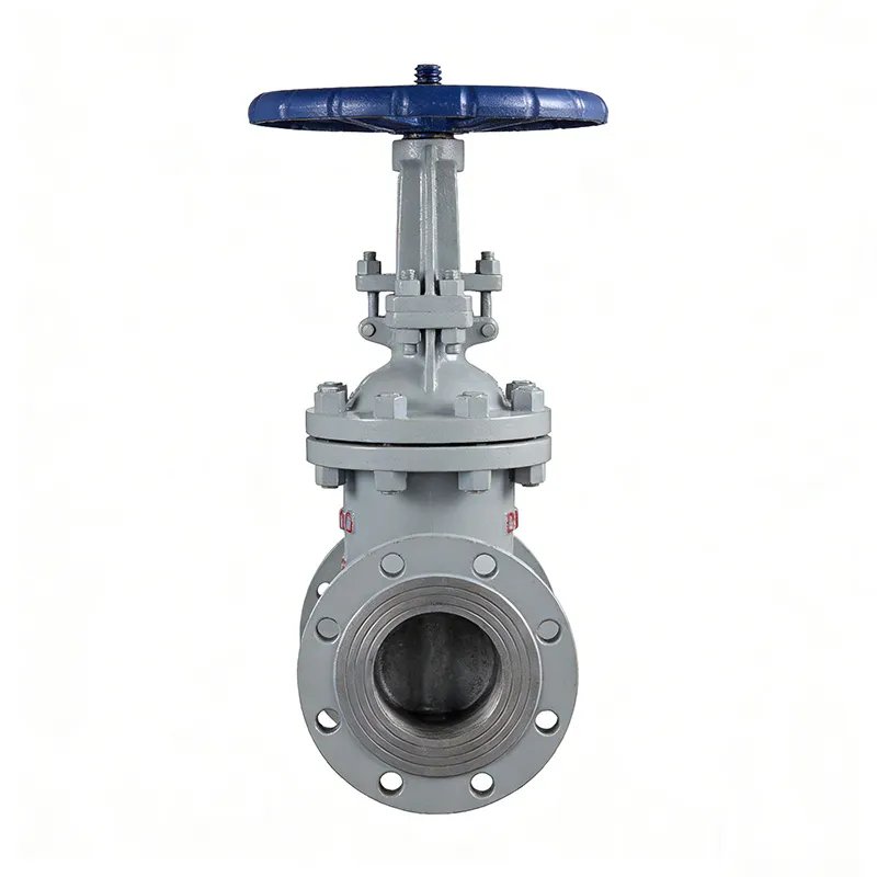 Затвор фланцевый с ручным управлением и выдвижным шпинделем, материал корпуса WCB