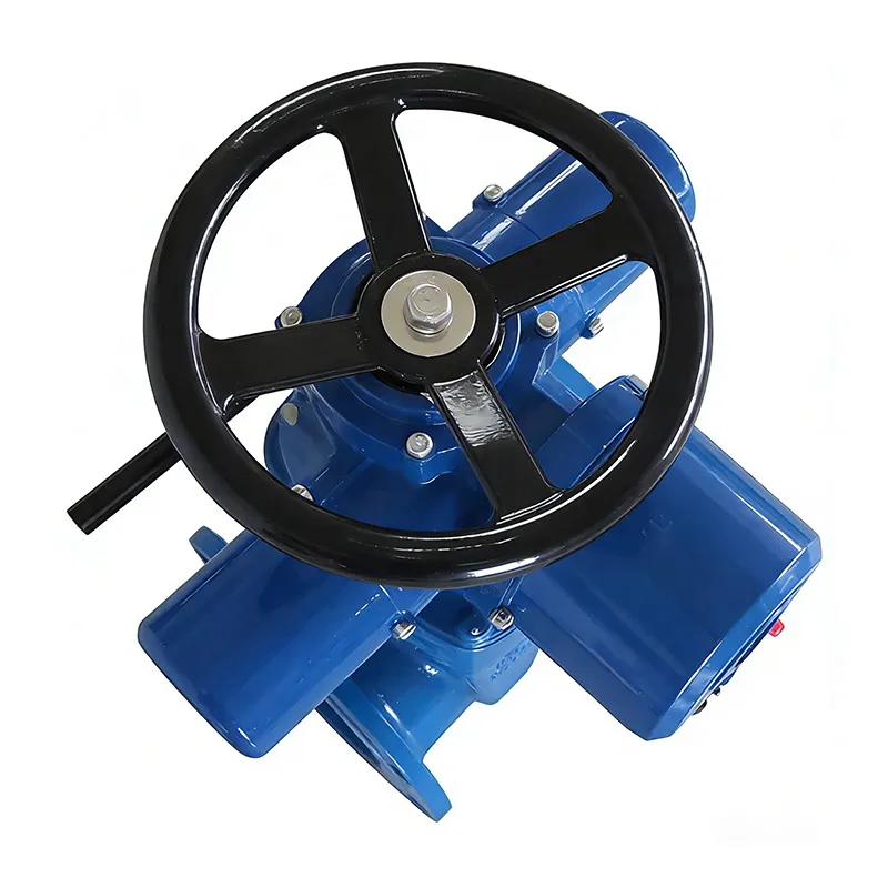 Затвор фланцевый с электроприводом