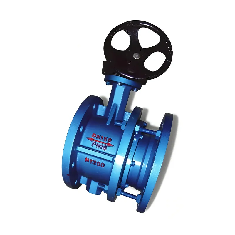 Кран шаровой фланцевый с ручным управлением