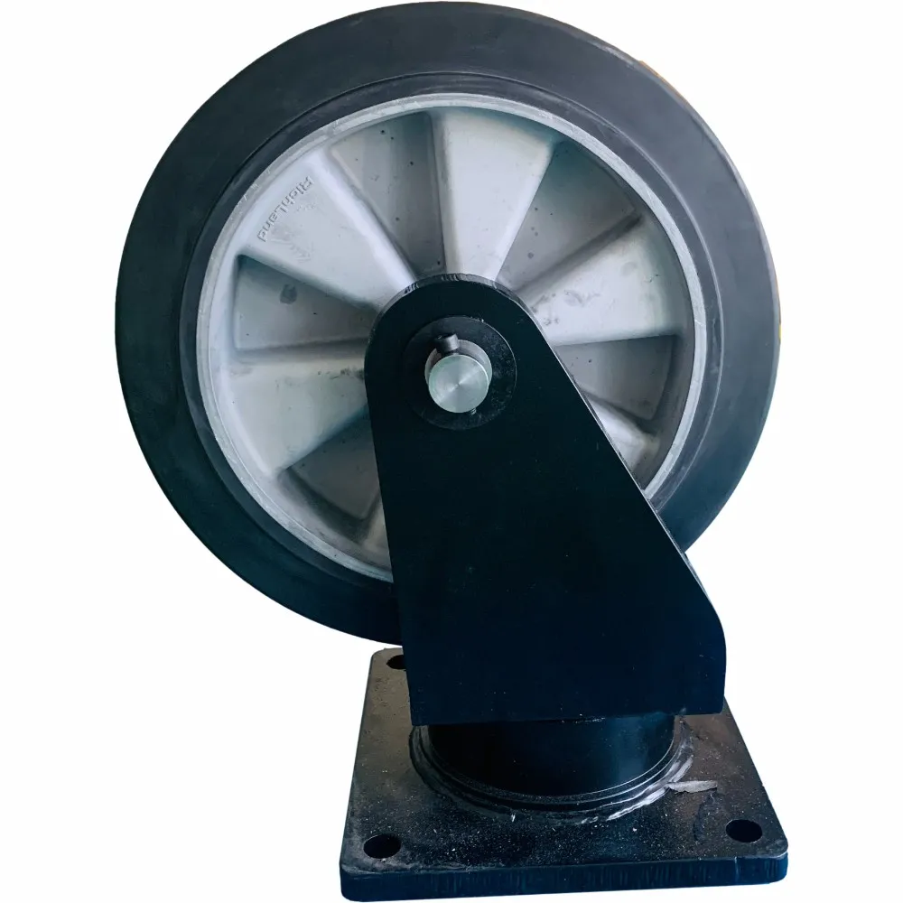 Роликовое колесо на 3000 кг с полиуретановым бандажом