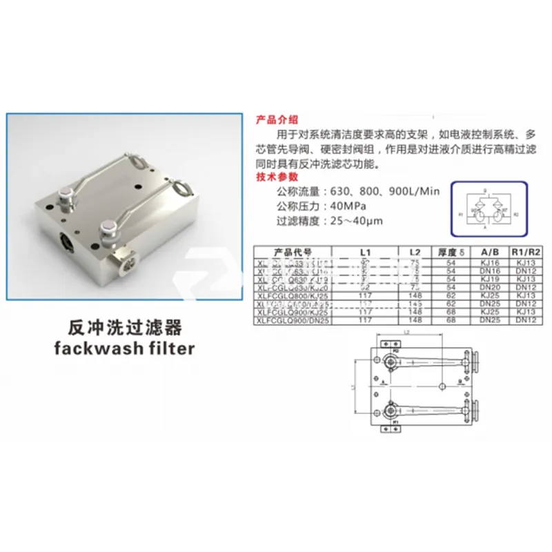 Клапан обратной промывки