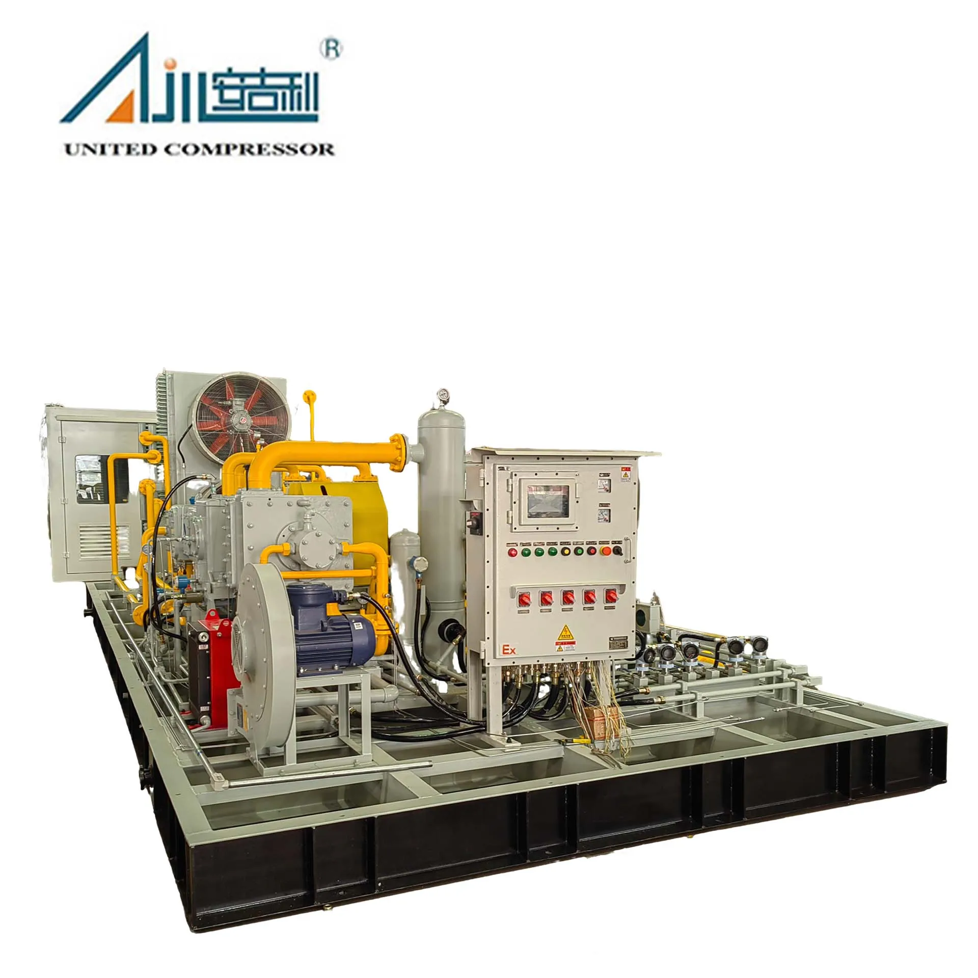 Поршневой компрессор отдувочного газа DWFD-6.7/(0.2–0.5)-55