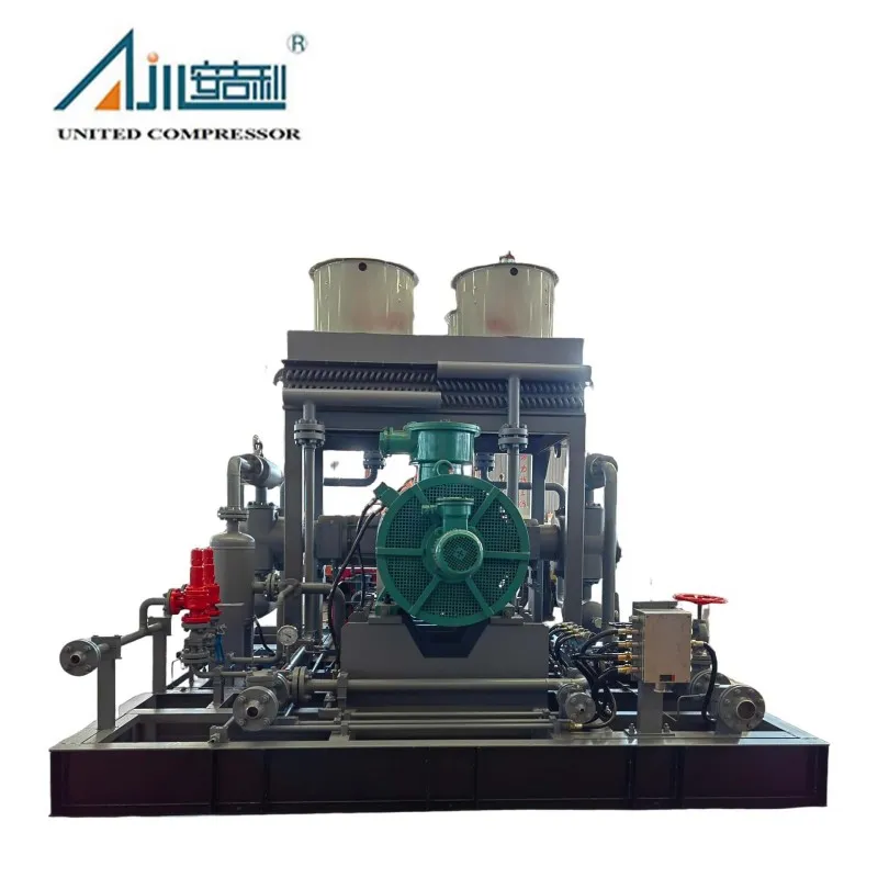 Поршневой компрессор природного газа DFW-3.7/(8–12)-52