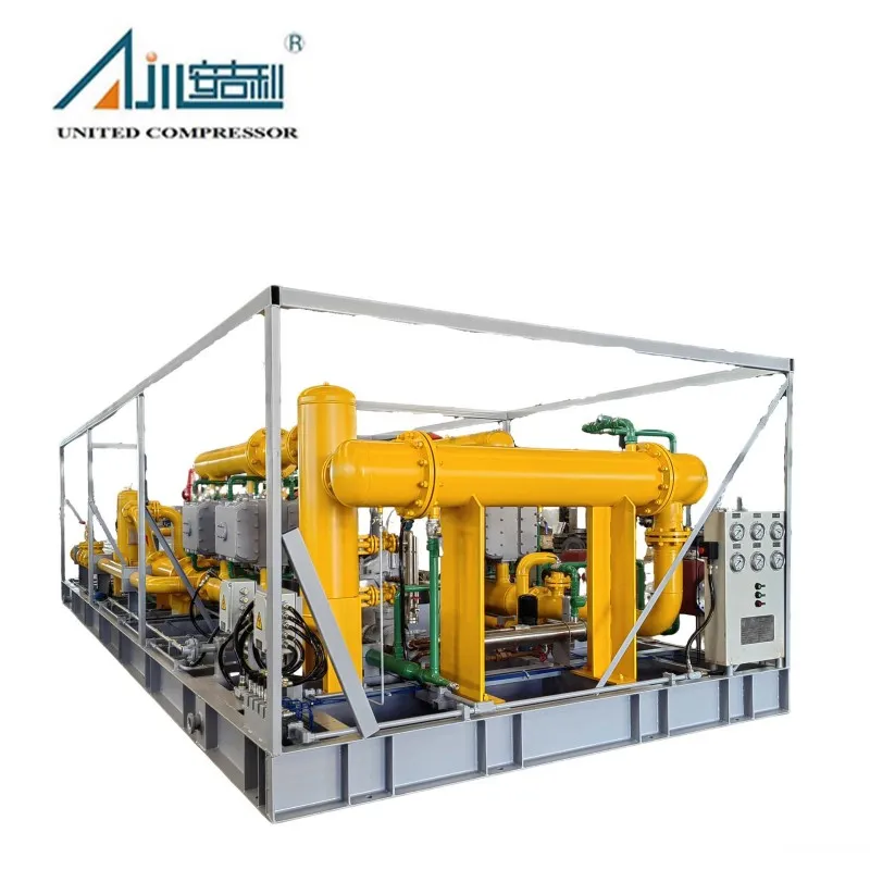 Поршневой компрессор смешанного газа MW-33.4/0.1–8