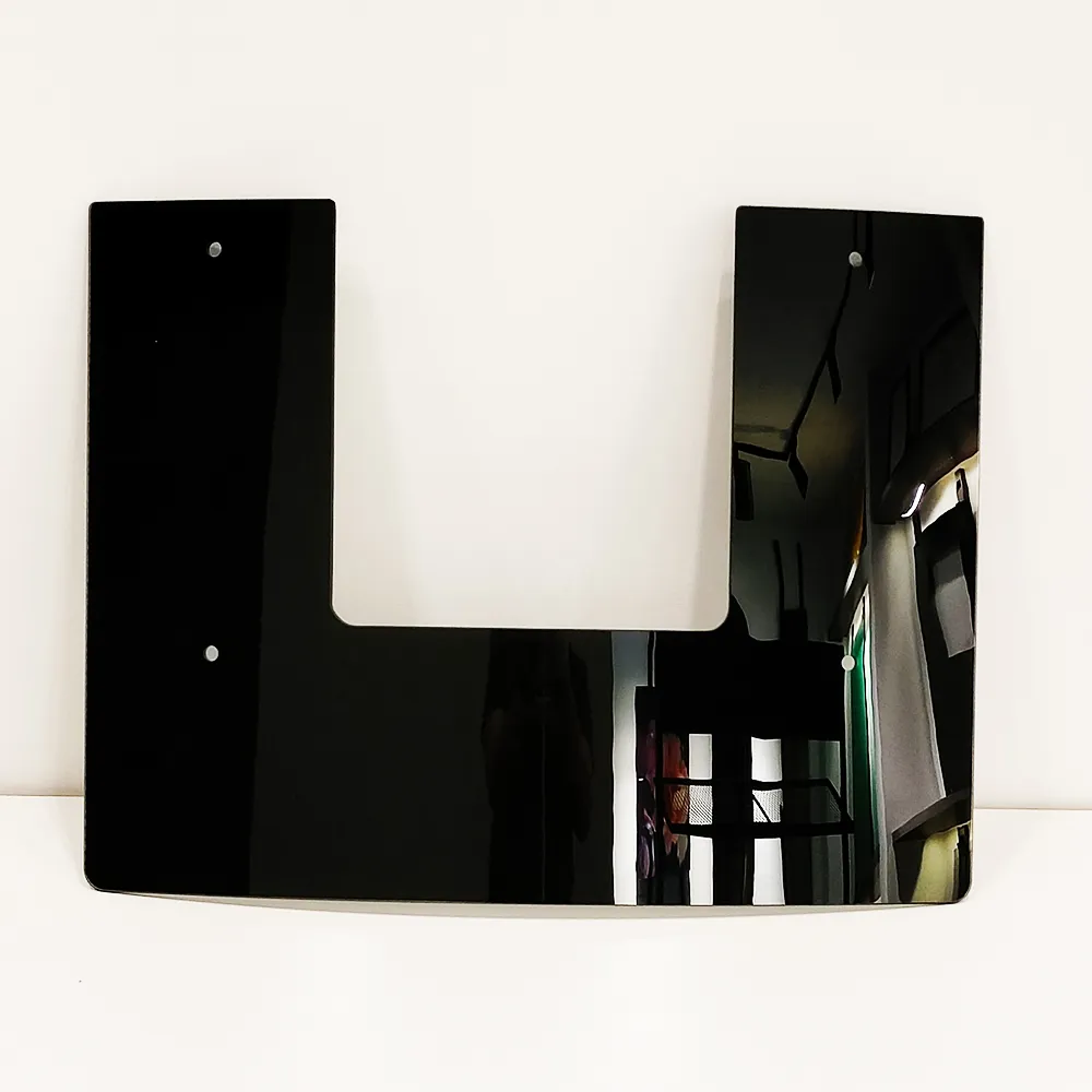 Производители Оптовая торговля Индивидуальные 4 мм, 5 мм Покрытие Цветное стекло Крышка Проволочная сетка Вытяжка Электрическая закаленная стеклянная пластина