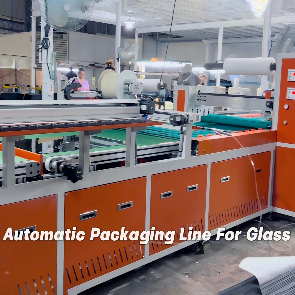 Заголовок: Полностью автоматическая упаковочная линия ZITA GLASS | Надёжная защита для поставок по всему миру