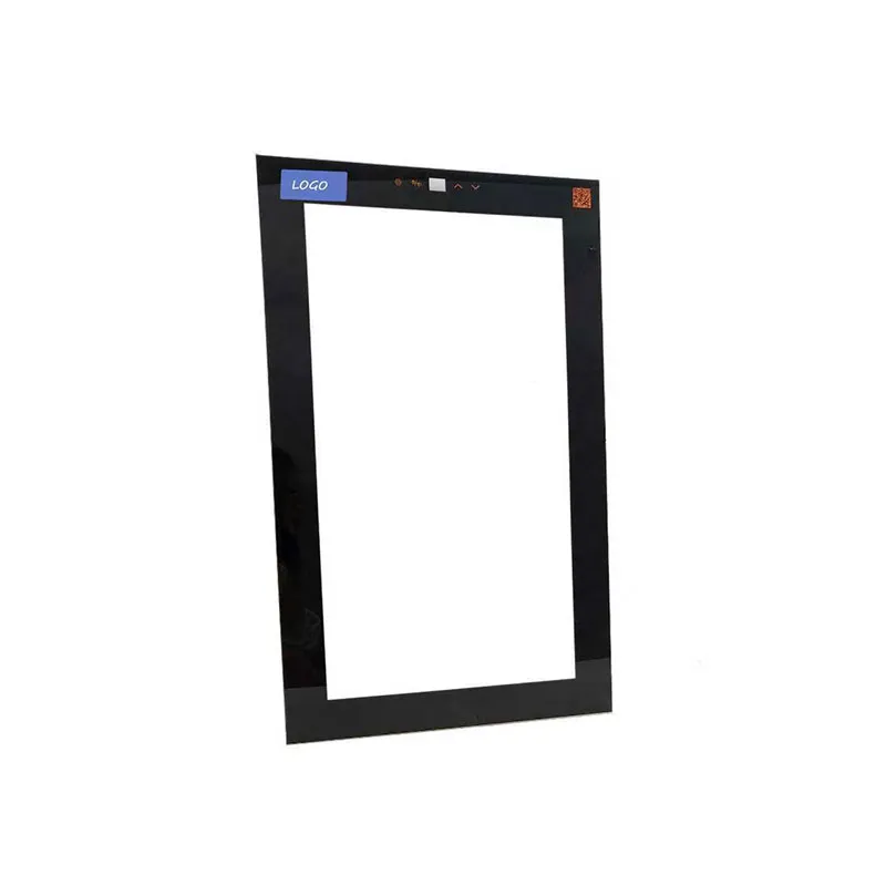 Китайский производитель печати на стеклянных листах для кухни Электронные термостойкие детали для духовки из черного закаленного стекла