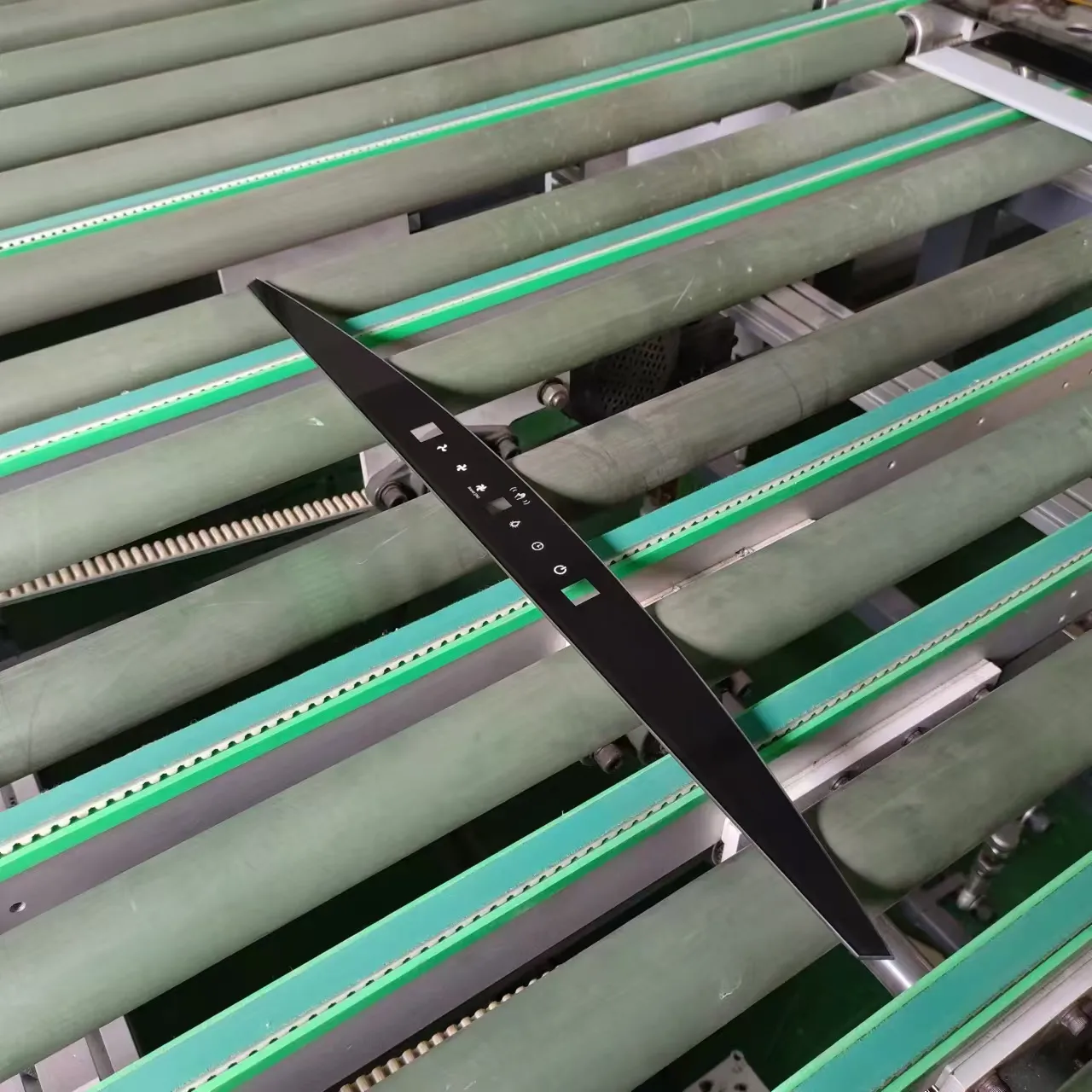 Заводская оптовая продажа OEM ODM Форма Шелковый экран Переключатель Закаленные сенсорные панели с электронным окном для диспенсера воды