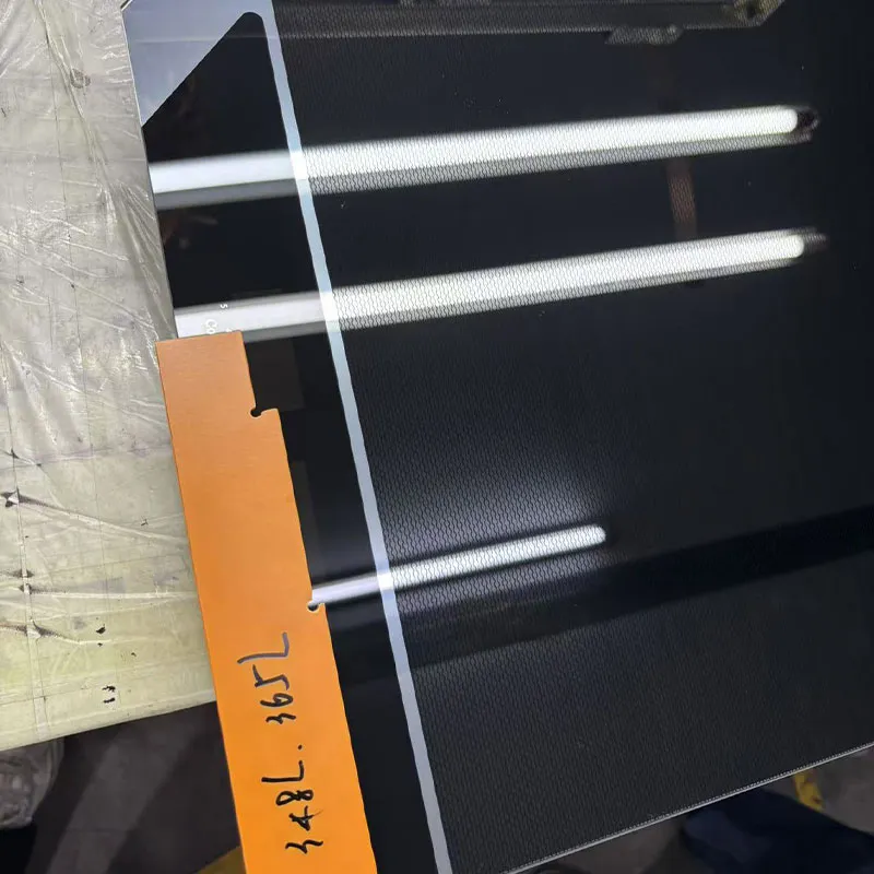 Индивидуальная оптовая цена на шелкографию Холодильник Морозильник Холодильник Закаленное зеркало Печать Закаленное стекло Дверь