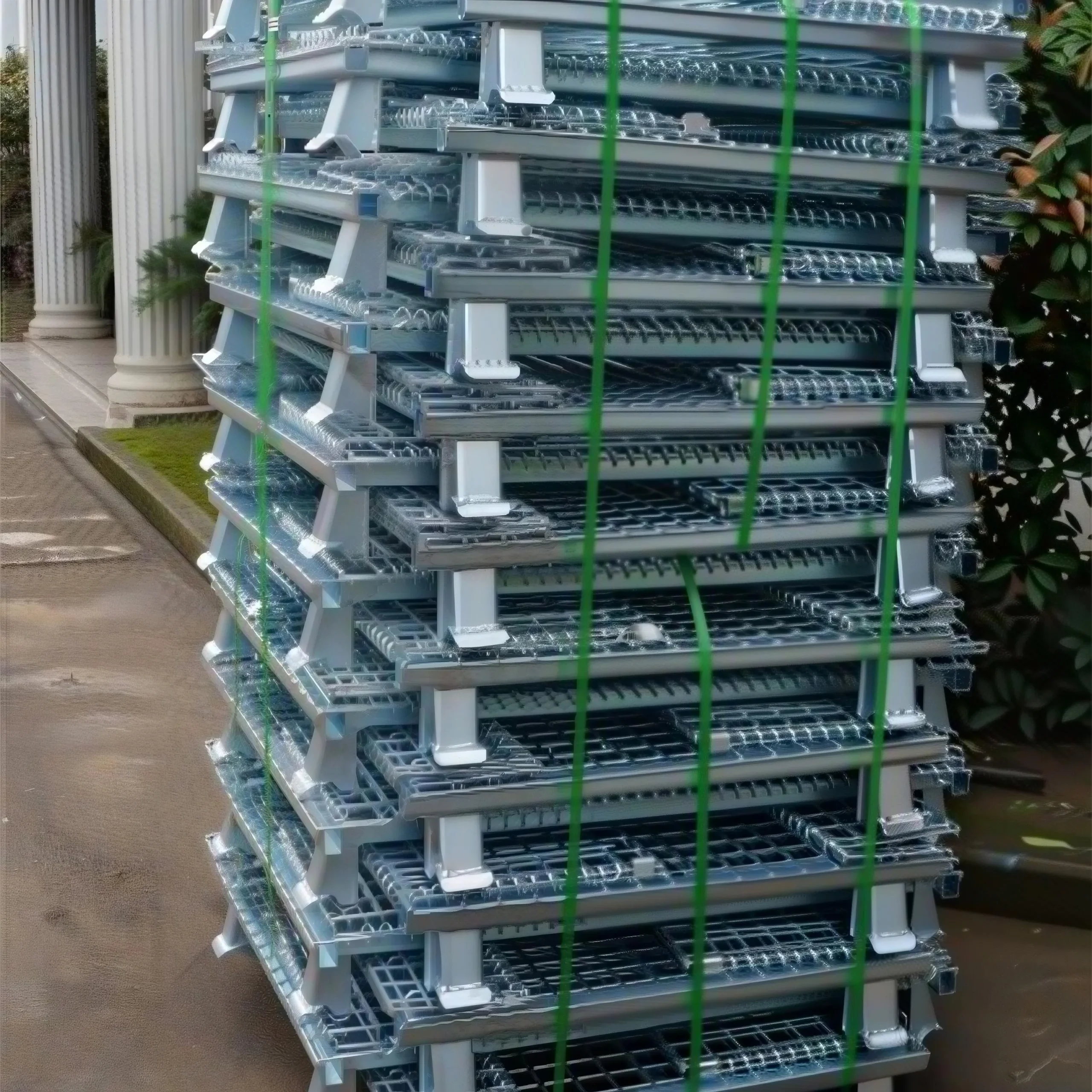 Стандартный складской сетчатый контейнер