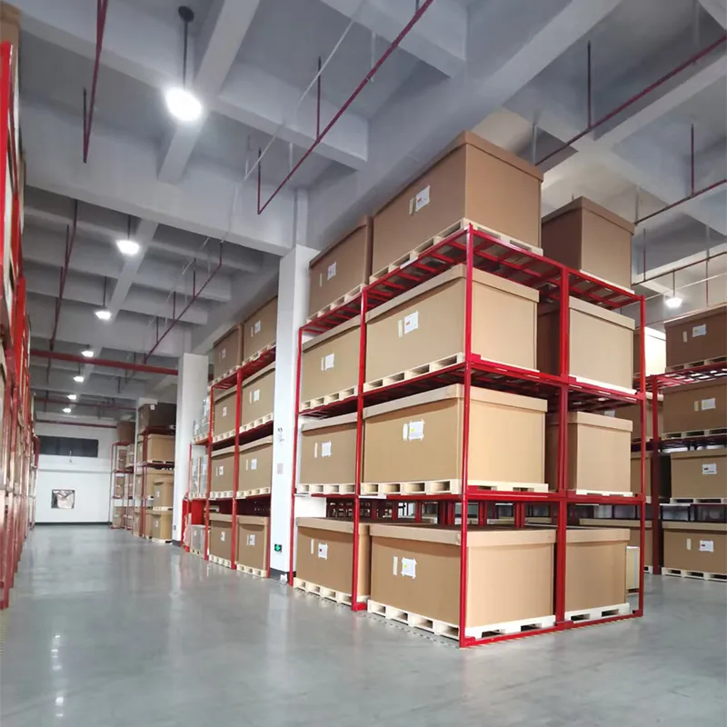 Размещение штабелируемых стоек на объекте