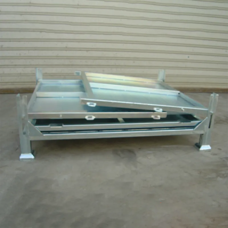 Металлический ящик-контейнер оборачиваемый с обшивкой