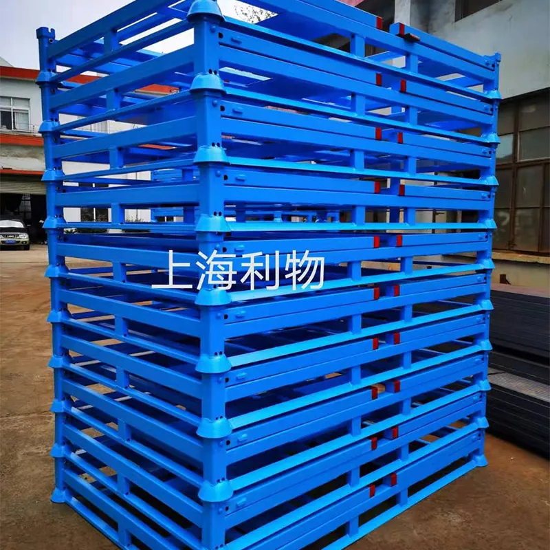 Стеллаж-контейнер металлический оборачиваемый для шин