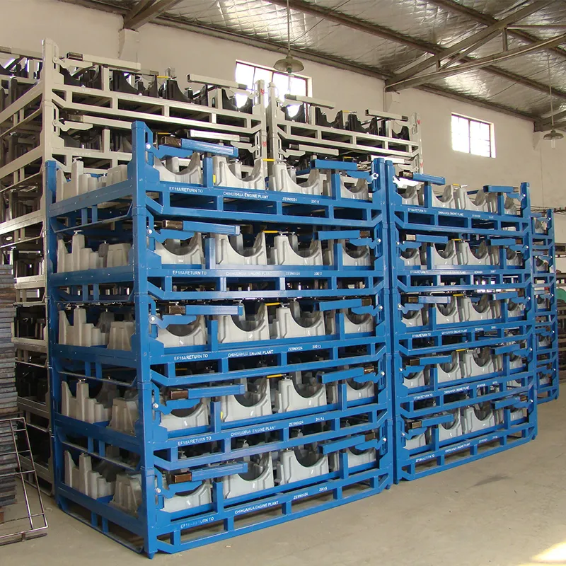 Стеллаж-контейнер металлический для автокомпонентов