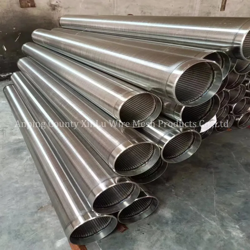 Труба фильтровая из трапециевидной проволоки