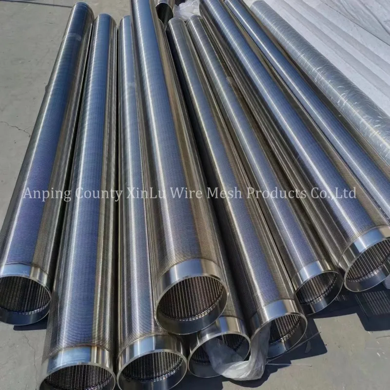 Труба фильтровая из трапециевидной проволоки