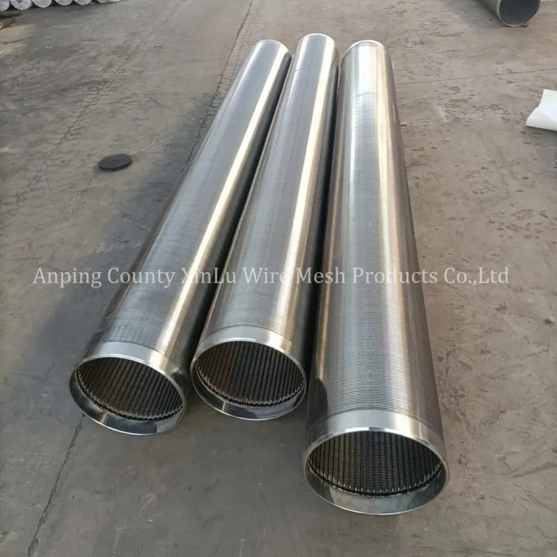Труба фильтровая из трапециевидной проволоки