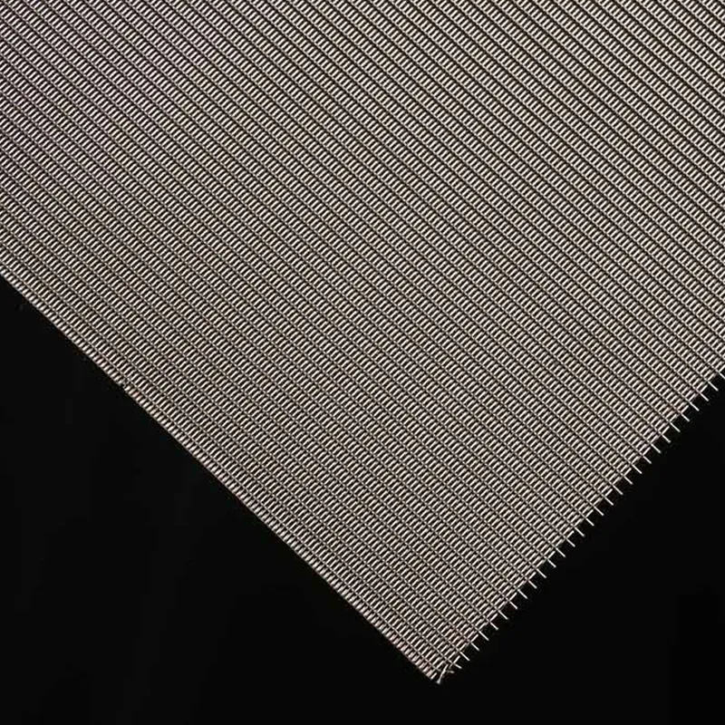 Сетка голландского переплетения  Тканая сетка с плотным плетением