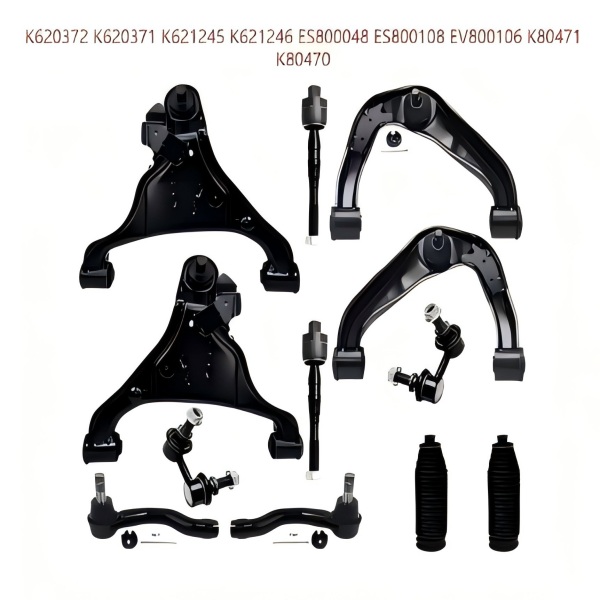 Комплект передней подвески 12 шт. (K620371 K620372 K621245 K621246) для Nissan Frontier 2005-2019, Pathfinder 2005-2012 и Xterra 2005-2015 | Оригинальное качество, оптовые поставки