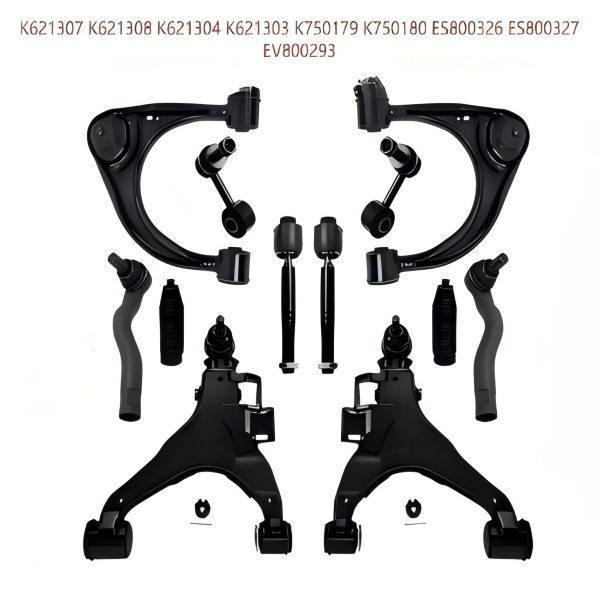 Комплект передней подвески 14 шт. (K621307 K621308 K621303 K621304) для Toyota Tundra 2007-2021 и Sequoia 2008-2021 | Оригинальное качество, оптовые поставки
