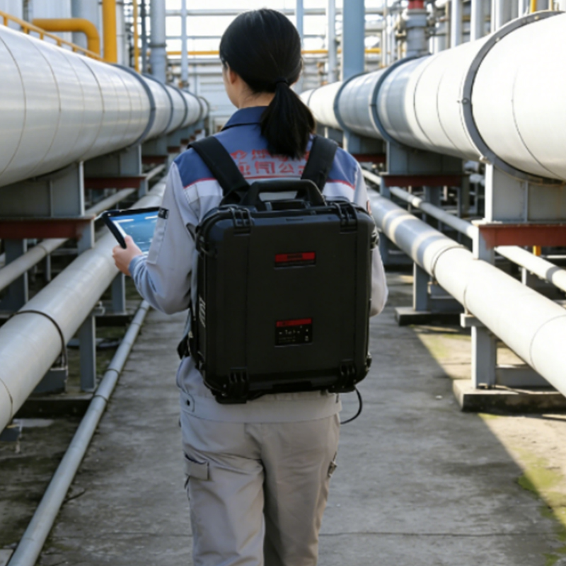 Прибор патрульной проверки утечки природного газа уровня частей на миллиард