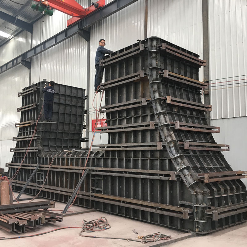 Стальные опалубки для колонн типа «ваза»