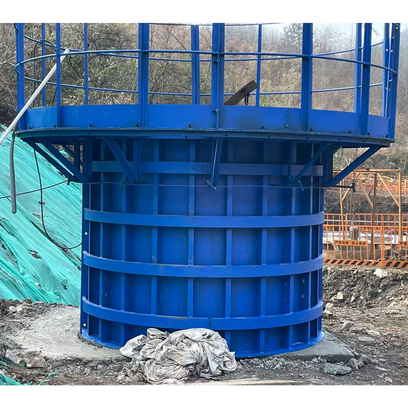 Стальные опалубки для цилиндрических колонн