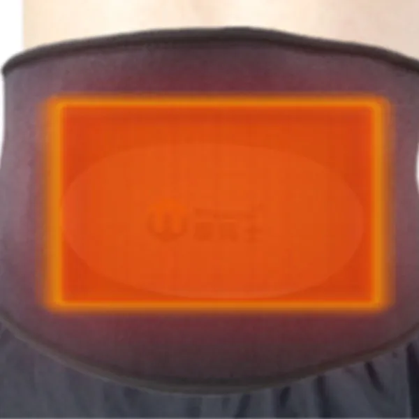 Массажный пояс с подогревом (встроенный аккумулятор)