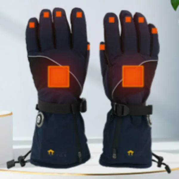 Перчатки с подогревом (встроенный аккумулятор)