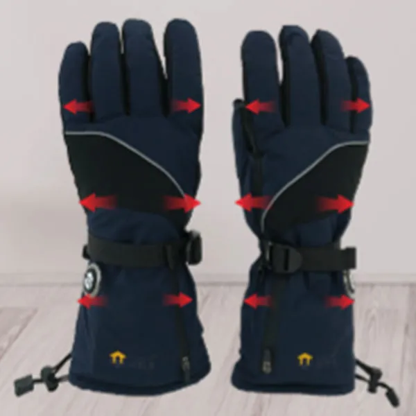 Перчатки с подогревом (встроенный аккумулятор)