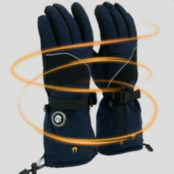 Перчатки с подогревом (встроенный аккумулятор)
