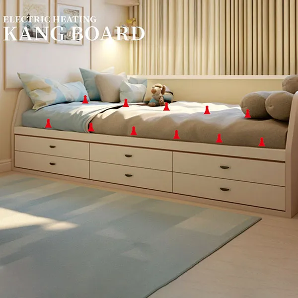 Электрическая нагревательная панель для лежака-кана