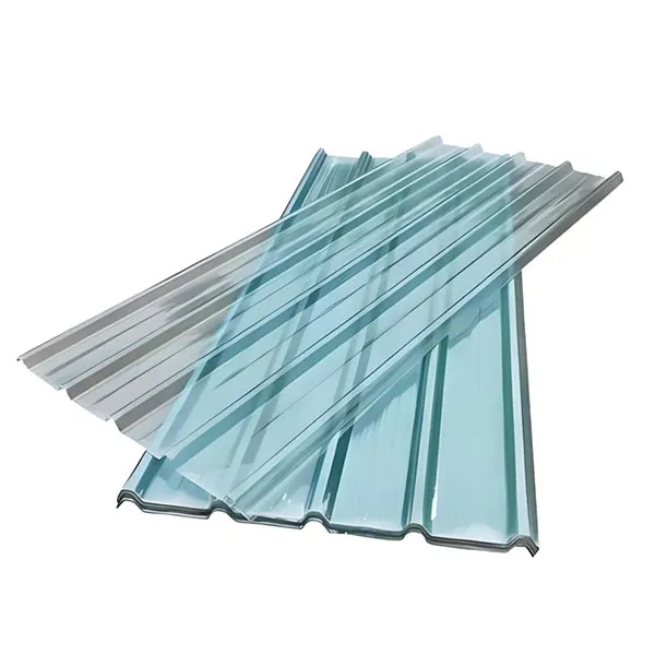 Профильная панель из стеклопластика для светопропускания